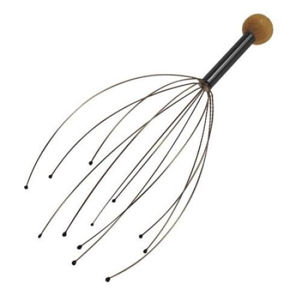 HeaHead Scalp Massager | Machine Head Massager Scalp Scratcher 12 Fingers Head Scratcher For Head Massage Body Relaxing | Hair Massage for Pain Relief